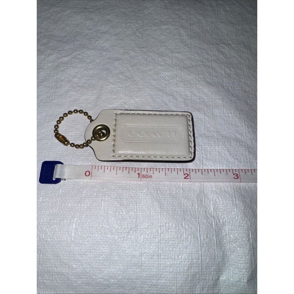 Coach Hangtag Cream‎ New